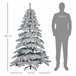 Árvore de Natal PVC e Metal HOMCOM, casa - natal GR1531651