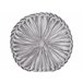 Beliani Almofada decorativa UDALA 40x40 Cinza