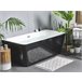 Beliani Banheira HASSEL 80x170 Branco