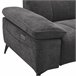 Chaise longue relax elétrico ANDY Chaise longue relax elétrico ANDY Cinza Escuro