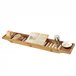Bandeja de banho em bambu FRG212-N SoBuy Madeira