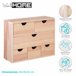 WELL HOME - Minibloco 6 gavetas Castanho