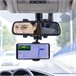 Suporte de Smartphone para o Espelho Retrovisor Preto