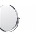 Beliani Espelho de maquilhagem AVEYRON 20x13 Cinza