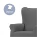 Capa Protetora para Poltrona Java Relax Donegal Collections Cinza