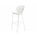 Beliani Silla de bar SHONTO Branco