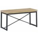 Beliani Conjunto de comedor FLIXTON Castanho
