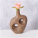 Vaso decorativo HAMSTON da marca BOLTZE Castanho