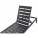 Beliani Cadeira lounge/relax NARDO Preto