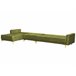 Beliani Sofá-cama Veludo ABERDEEN Verde