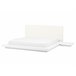 Beliani Cama de água MDF ZEN 308x229 Branco