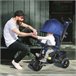 Triciclo para Bebés Metal, plástico e tecido de poliéster HOMCOM Azul