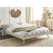 Beliani Cama com estrado MDF BERRIC 187x202 Branco