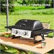 Barbecue a Gás Aço e ABS Outsunny Preto