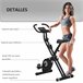 Bicicleta Estática Dobrável Aço, ABS, EVA HOMCOM Preto
