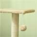 Arranhador para Gatos Aglomerado, Sisal e Poliéster PawHut Cru