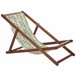 Beliani Cadeira lounge/relax ANZIO Multicor