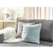 Beliani Almofada decorativa CERAMIUM 45x45 Azul Claro