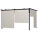 Pérgola de Exterior Poliéster e Metal Outsunny Cru