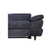 Sofá de canto OMEGA com cama cor antracite Antracite