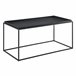 Mesa de centro de metal Nyker Preto