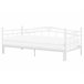 Beliani Cama nido Acero TULLE 92x209 Branco