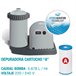 Quadro de prisma INTEX piscina desmontável Clearview Cinza