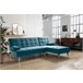 Sofá-cama Chaise Longue XS Sofá-cama Chaise Longue XS Cinza