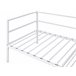 Beliani Cama com estrado Ferro BATTUT Branco