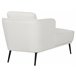 Beliani Chaise longue Bouclé ARTHEZE Castanho Claro