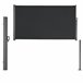 Toldo lateral exterior Mulhacen extensível 300x10 Preto