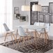  Mesa de jantar Suécia 80x80 Branco