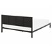 Beliani Cama com estrado Aço CLAMART 167x210 Bege