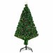 Árvore de Natal PVC e Metal HOMCOM, casa - natal Verde