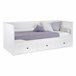 Cama nido UPPSALA 80/160x200cm branca Branco