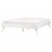 Beliani Cama com estrado MDF BERRIC 167x202 Branco