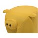 Beliani Pufe animal PIGGY Amarelo