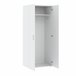 Roupeiro SERIE LEADER portas batentes branco Branco