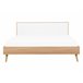 Beliani Cama com estrado MDF SERRIS 148x215 Castanho