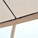 Pérgola de Jardim metal e poliéster Outsunny 295x295 Bege