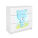 Arca com 3 gavetas Kocot Kids Babydream Bear Branco