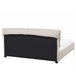 Beliani Cama com estrado Poliéster BELFORT 191x212 Bege