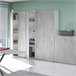 Armário multifunções 1 porta 41 Branco/cinza