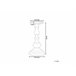 Beliani Candelabro BUSAT Cinza