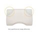 Almofada Anti-Ronco com Superfície de Massagem Dupla Branco Brillo