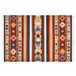 Beliani Kilim JRARAT 160x230 Multicor