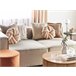 Beliani Almofada decorativa AKOLA 31x31 Bege