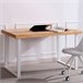  Mesa de estudo natural 120x60 Branco