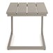 Mesa de centro para exterior Share design em alumínio Cinza