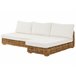 Beliani Conjunto lounge VARALLO Dourado
